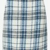 Check Boucle Skirt