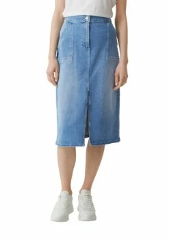 Midi-Rock Aus Denim -Dodenhof Shop 152622fbbb2b9907c06499a2717b1158f6e0d75c 7200915997 53Z3 03