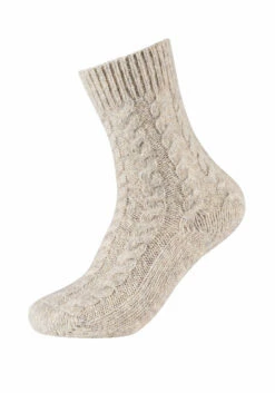 Camano Women Cosy Cable Stitch Socks 1p