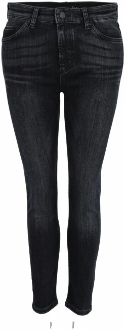 Denim Trouser, High Waist, Skinny L