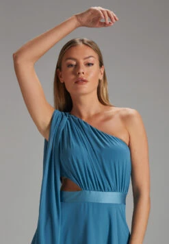 SWING One-Shoulder-Maxikleid Aus Nachhaltigem Chiffon -Dodenhof Shop 22df2a788880a8303c6c32c8a401517d626d1803 7200919610 347 07