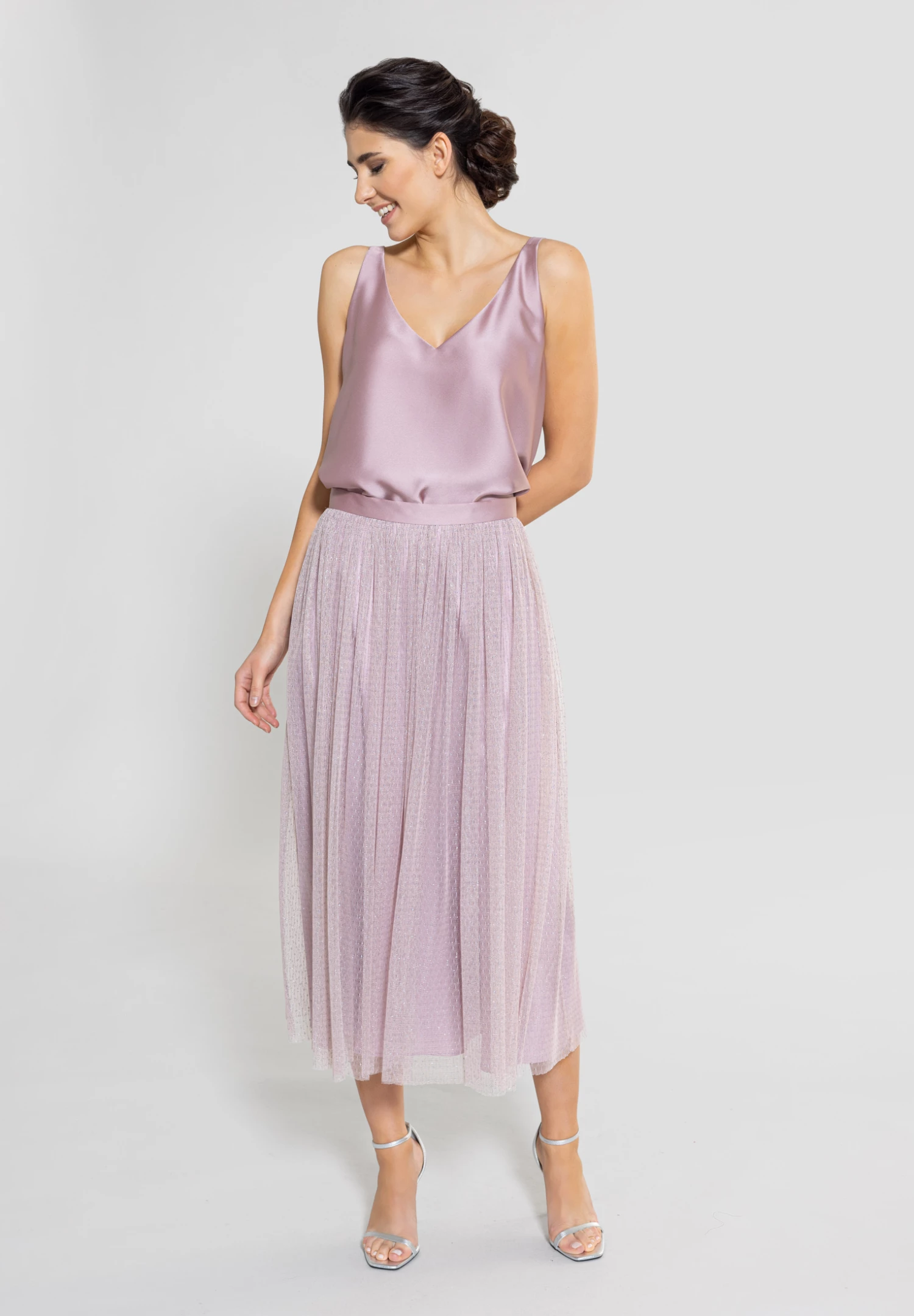 SWING Midirock Aus Glitzerndem Tüll 5 SWING Midirock Aus Glitzerndem Tüll – Bild 5