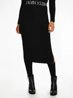 LOGO WAISTBAND KNITTED SKIRT -Dodenhof Shop 53c0112e19b65eeaec5a311159cb1bbac9d4d259 7200746974 BEH 06