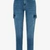 Blue Denim Cargo Slim Leg