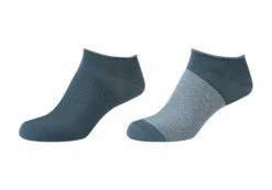 Women Organic Striped Rolled Minisneaker 2p