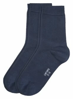 Camano Women Basic Silky Feeling Socks 2p
