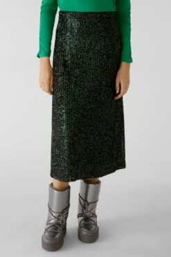 Oui Midirock Stretch-Allover Paillette -Dodenhof Shop 9a96c6106c45a570585f96dbe75cde388db10e10 7200899939 6672 04