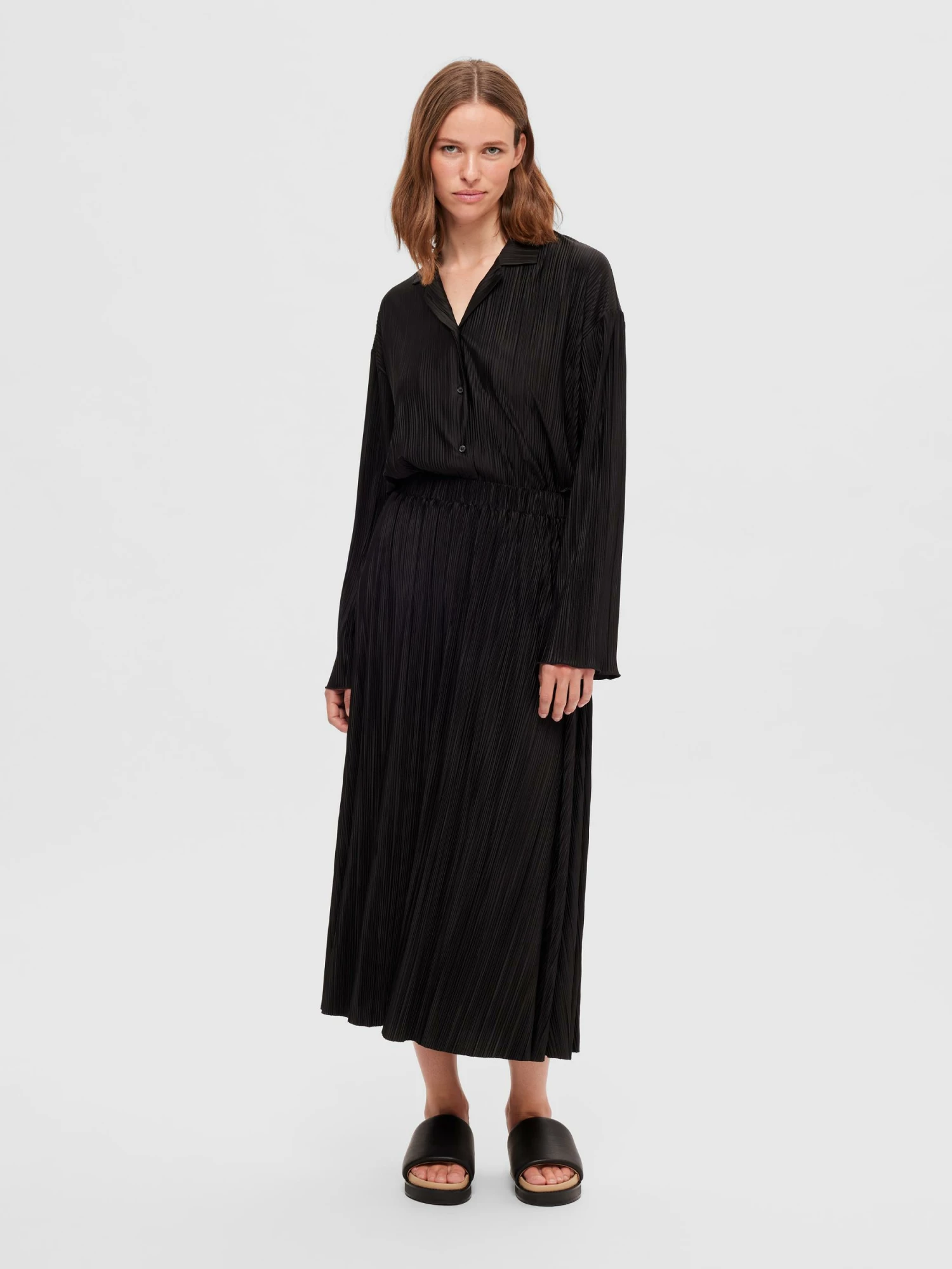 SLFSIMSA MIDI PLISSE SKIRT NOOS 6 SLFSIMSA MIDI PLISSE SKIRT NOOS – Bild 6