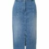 Midi-Rock Aus Denim