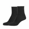 Camano Women Cotton Fine Rolled Cuff Socks 2p