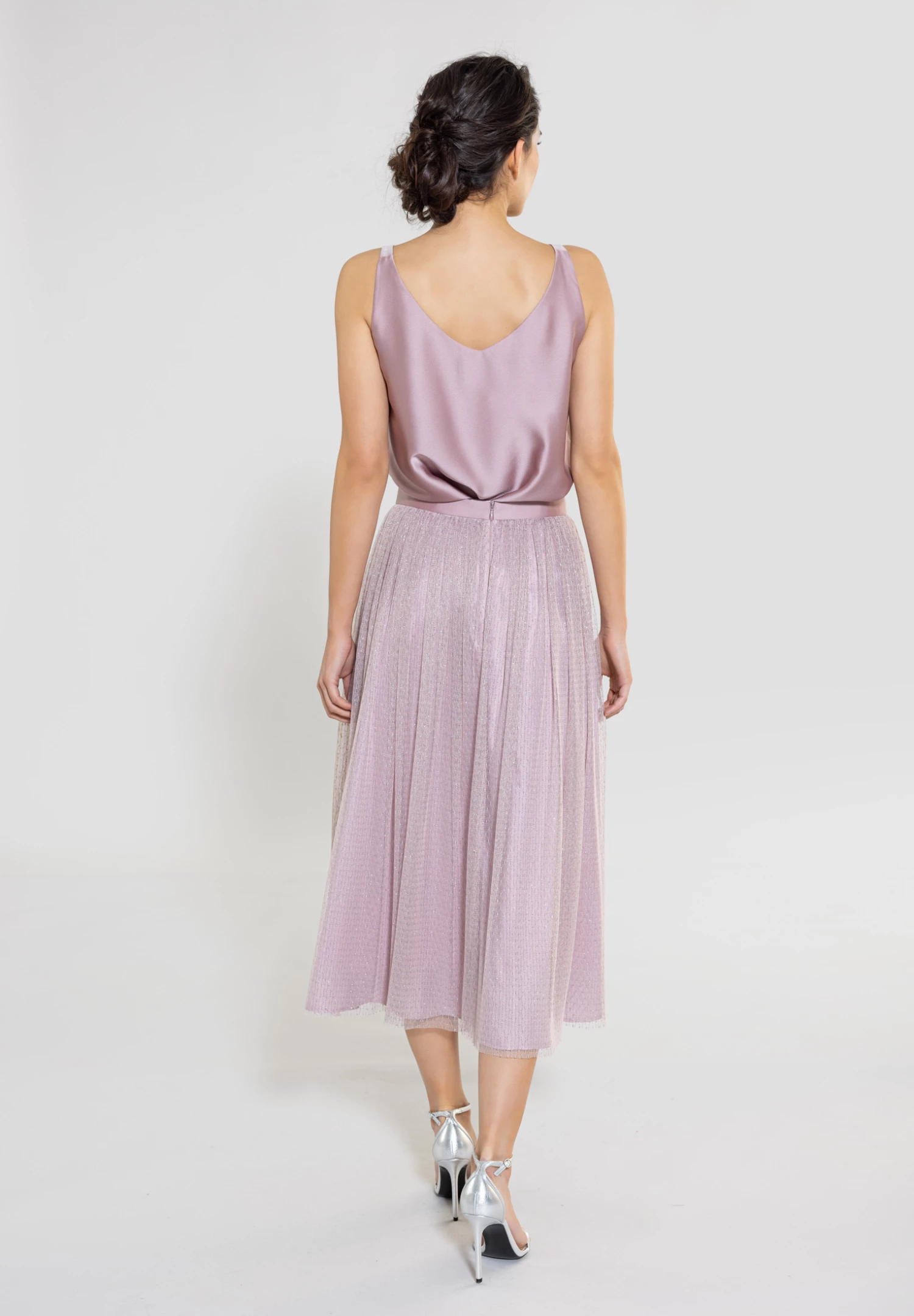 SWING Midirock Aus Glitzerndem Tüll 4 SWING Midirock Aus Glitzerndem Tüll – Bild 4